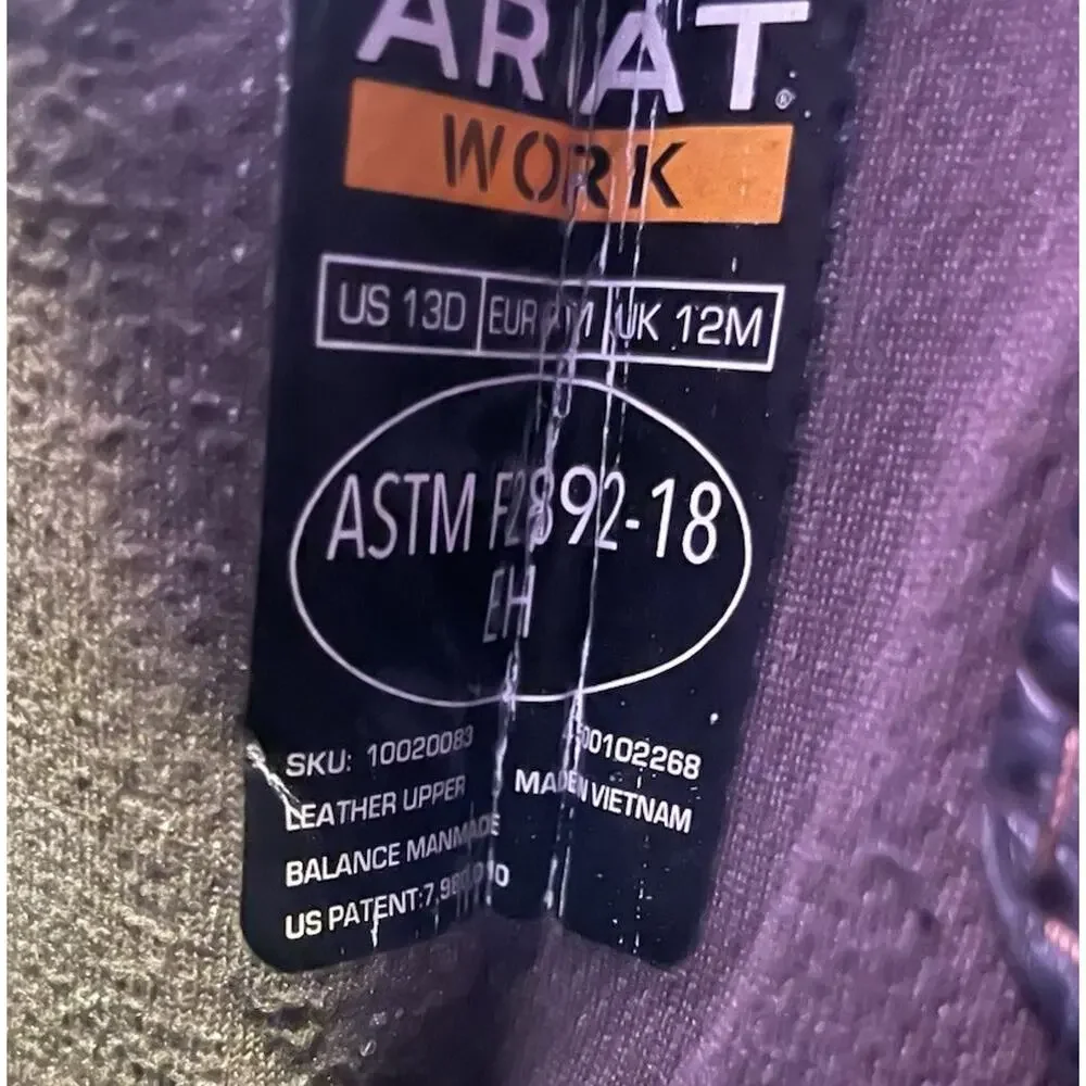 Ariat work boots